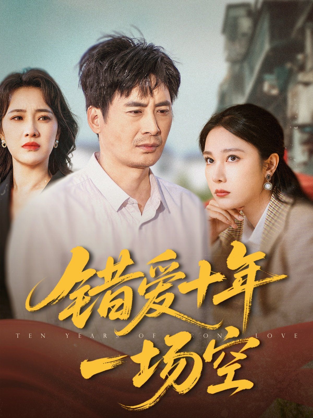 《错爱十年一场空》海报
