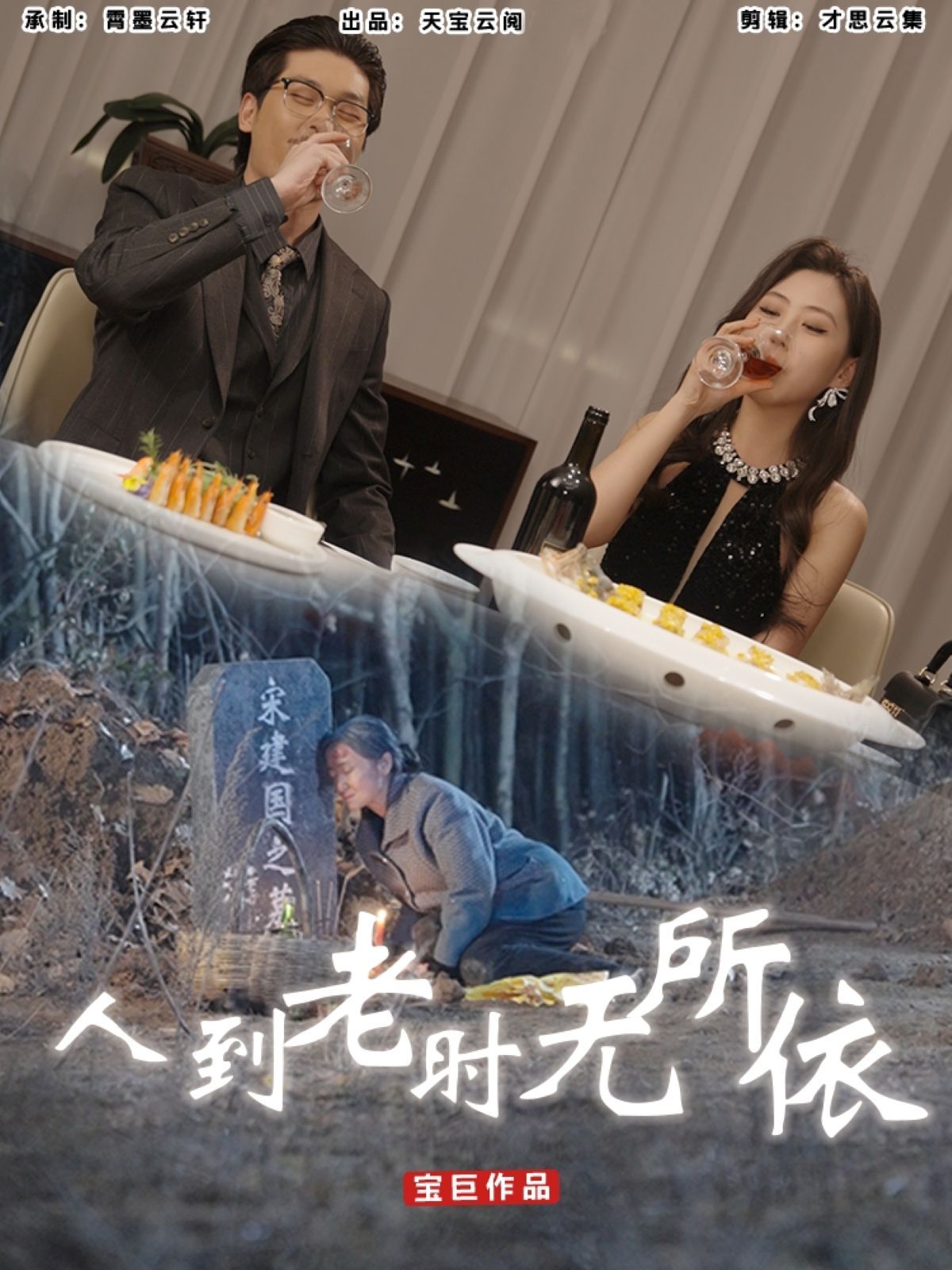 《人到老时无所依》海报