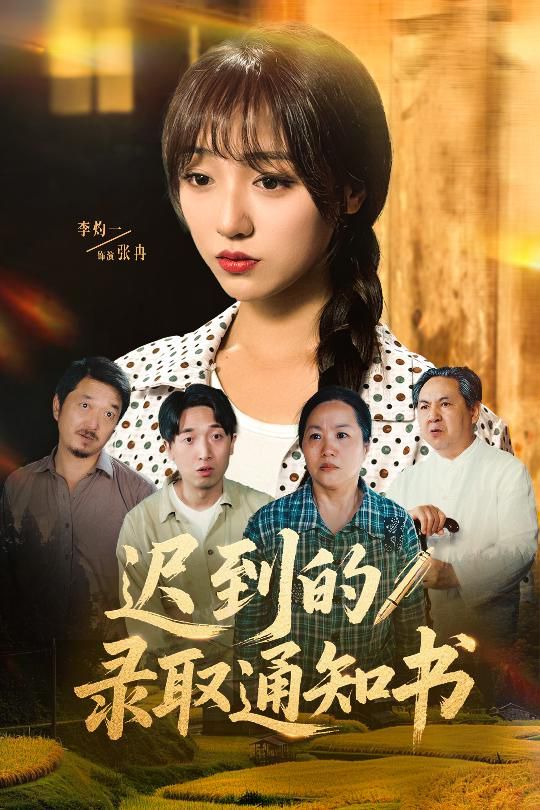 《迟到的录取通知书》海报