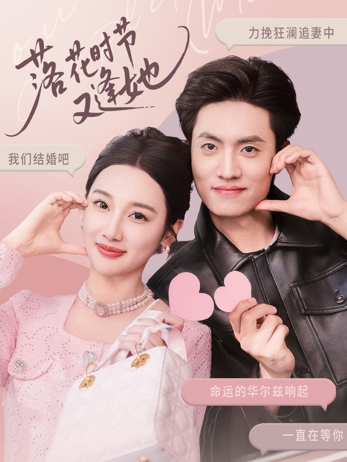 《落花时节又逢她》海报
