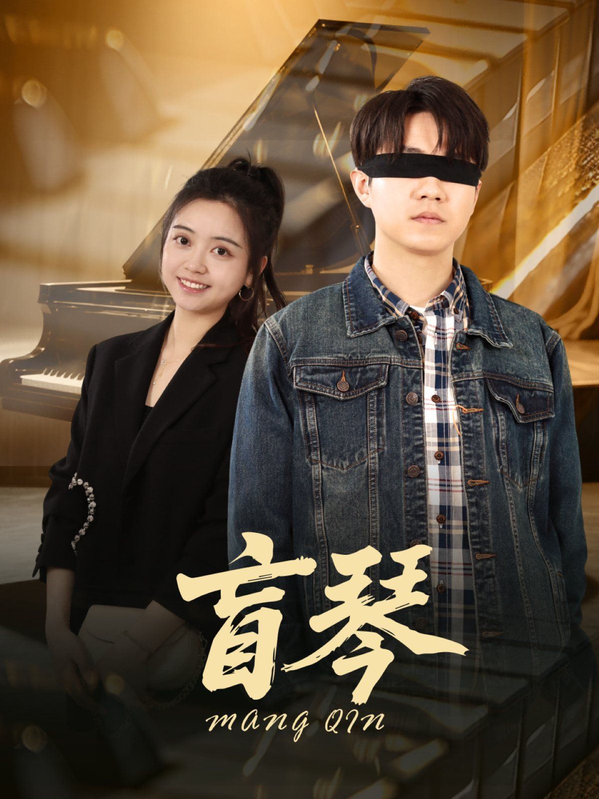 《盲琴》海报